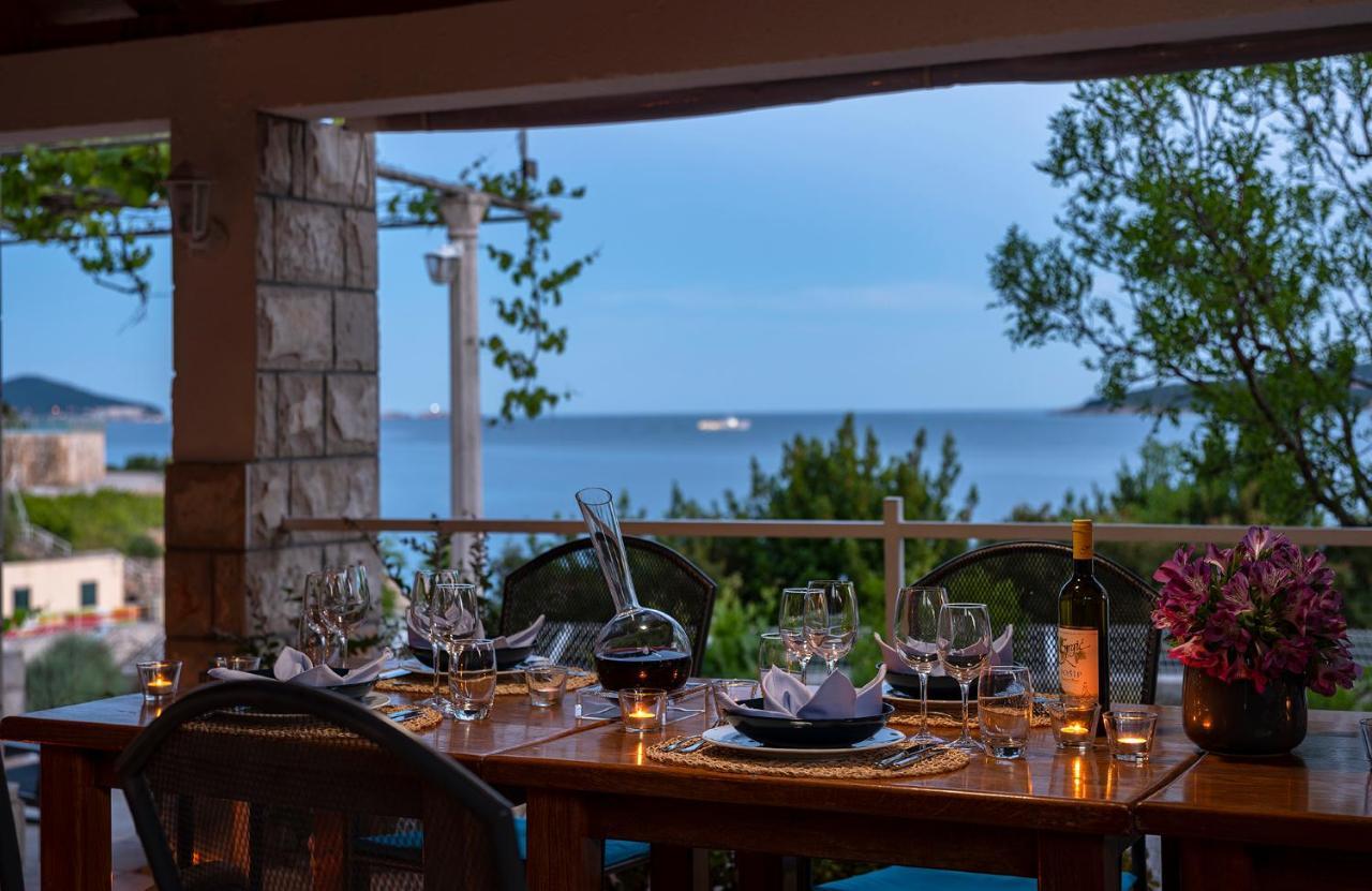 Hotel Sun Gardens Dubrovnik Orasac Esterno foto The restaurant