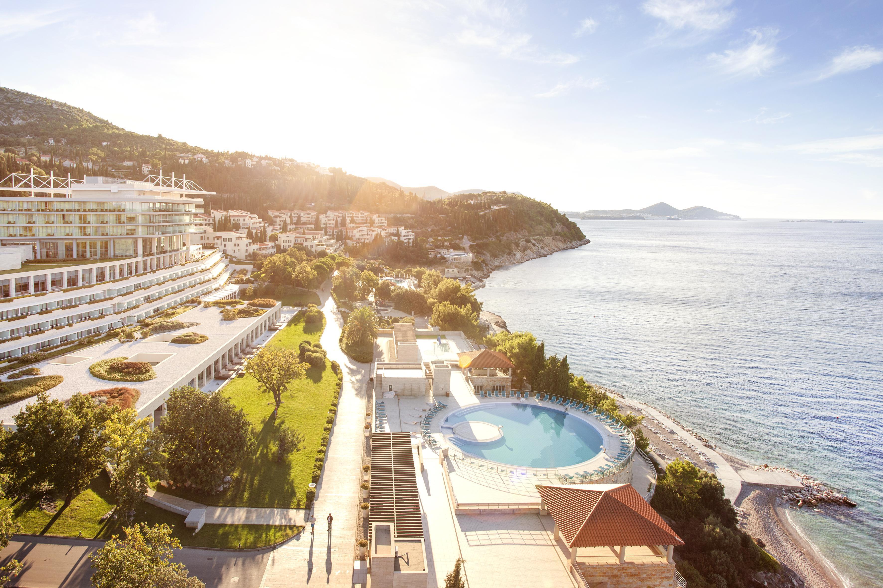 Hotel Sun Gardens Dubrovnik Orasac Esterno foto The resort's main pool