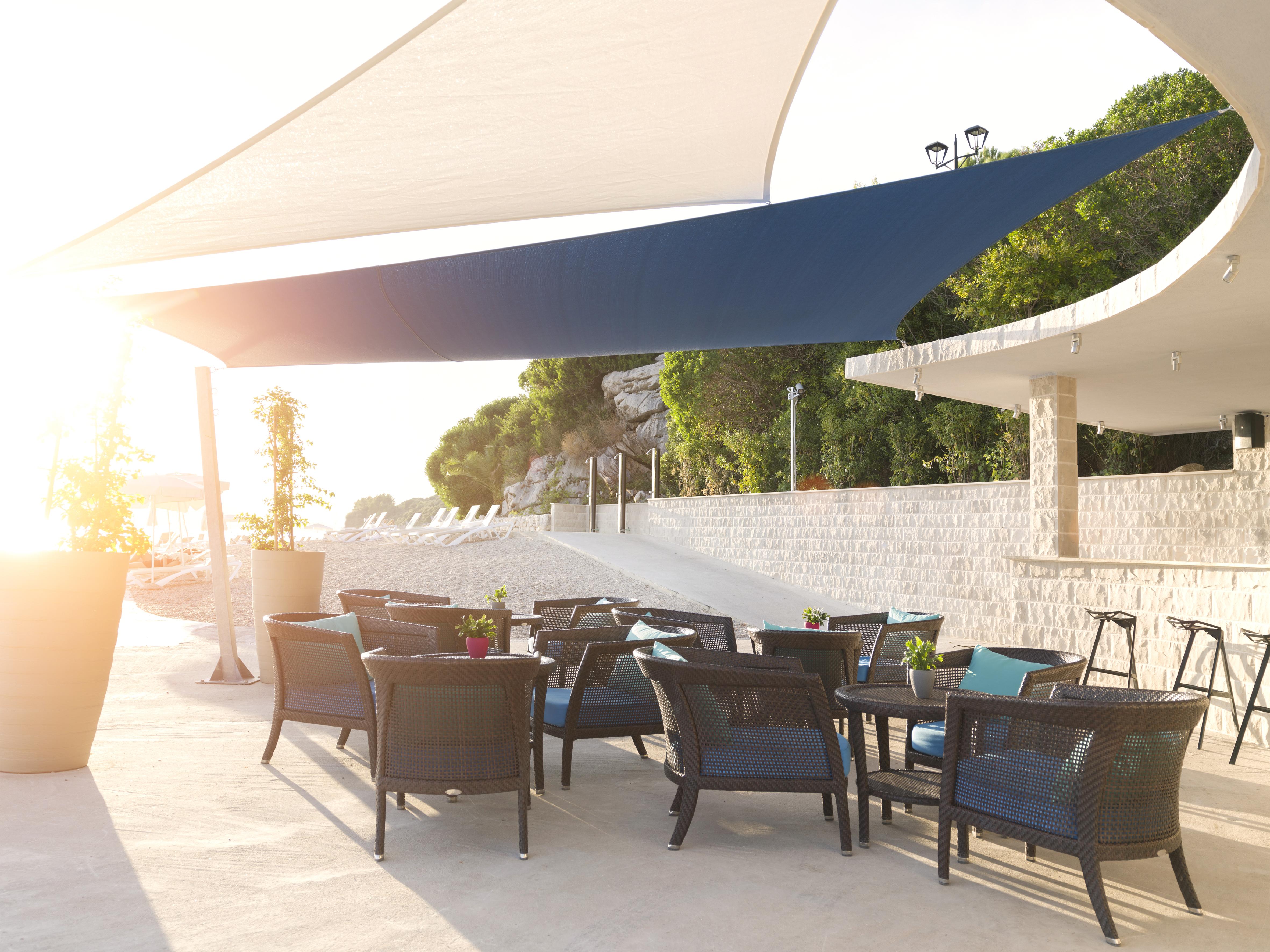 Hotel Sun Gardens Dubrovnik Orasac Esterno foto The restaurant