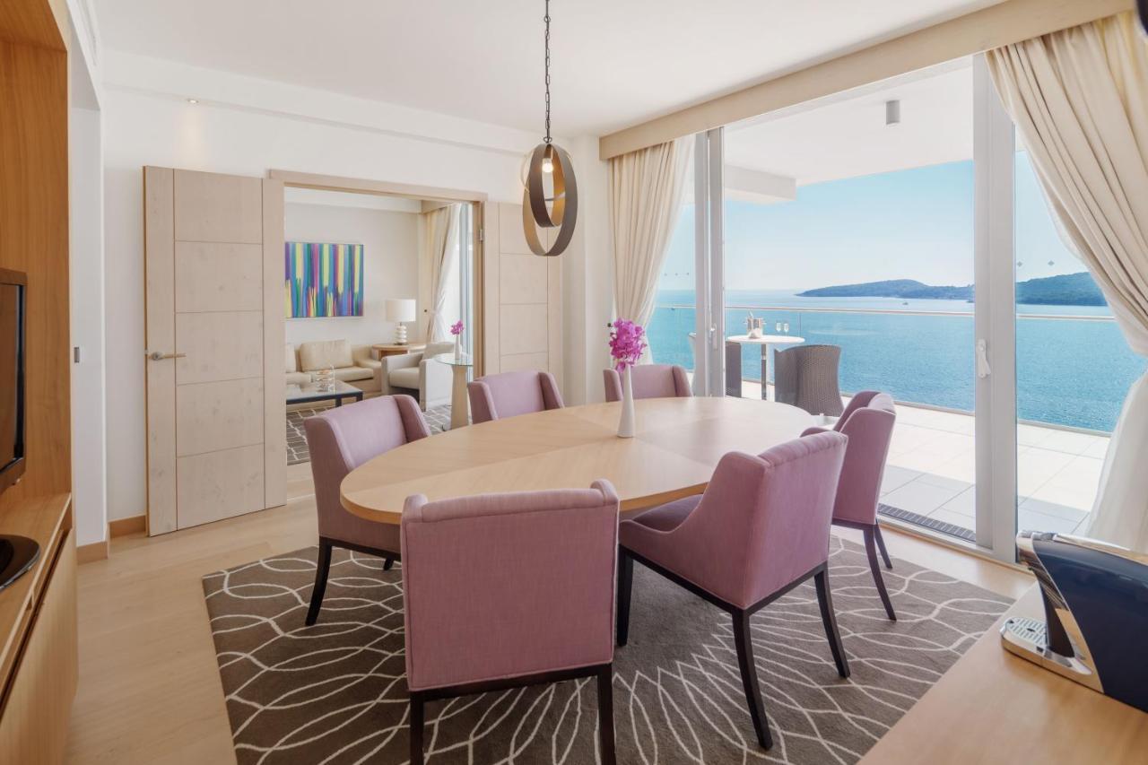 Hotel Sun Gardens Dubrovnik Orasac Esterno foto Dining room